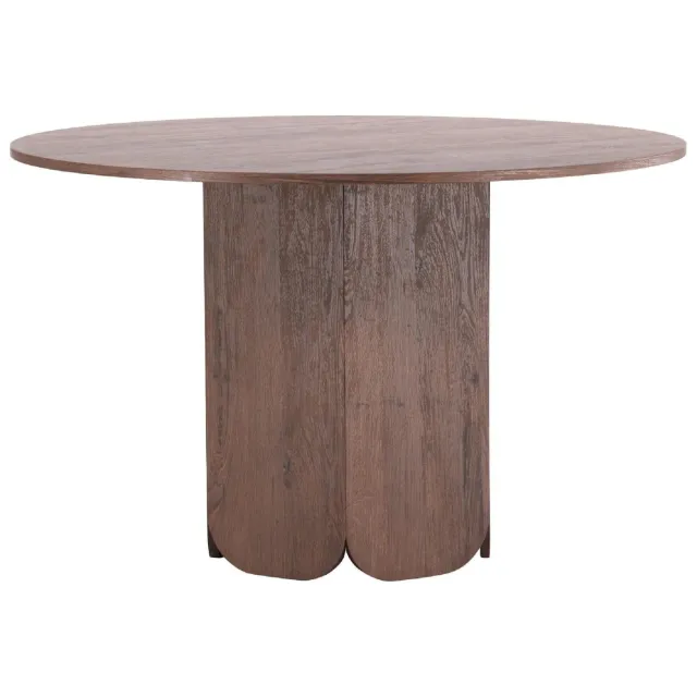 Nest of Nora Ronde eettafel Lara - ⌀120 - MDF - Mocca Bruin
