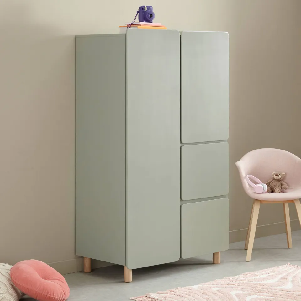 NOUS Kids kledingkast Sky groen, foto 4