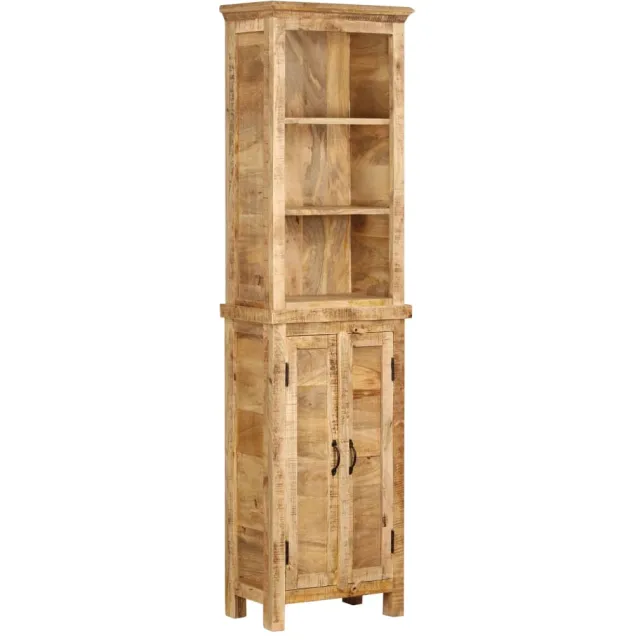 vidaXL Boekenkast 50x30x180 cm massief mangohout Bruin
