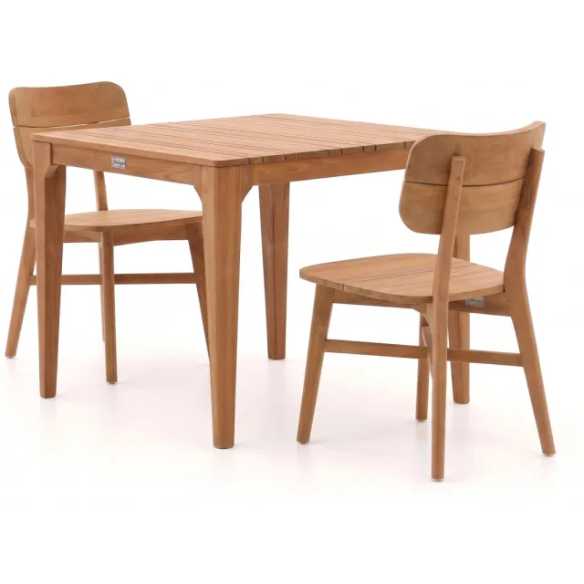 Bellagio tuinmeubelen Bellagio Omodeo/Bruca 90cm dining tuinset 3-delig