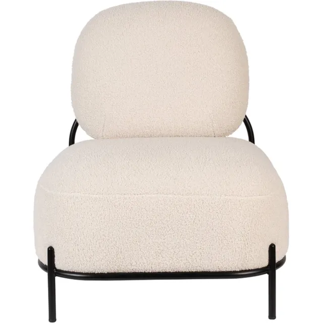 Housecraft Living Polly Fauteuil Teddy Ivoor Beige