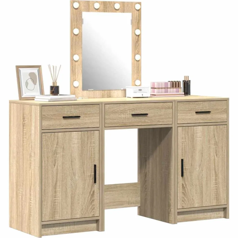 vidaXL Plafondtafel Bruin 50 x 41 x 135 cm Bewerkt hout