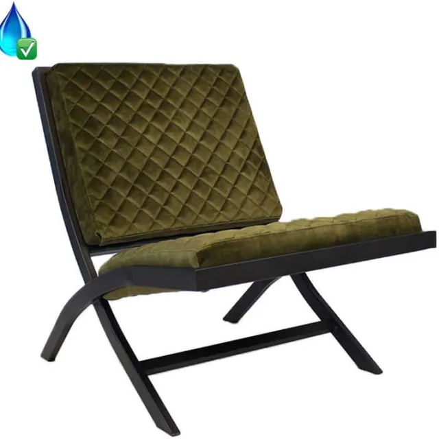 NordXL Fauteuil Madrid groen velvet