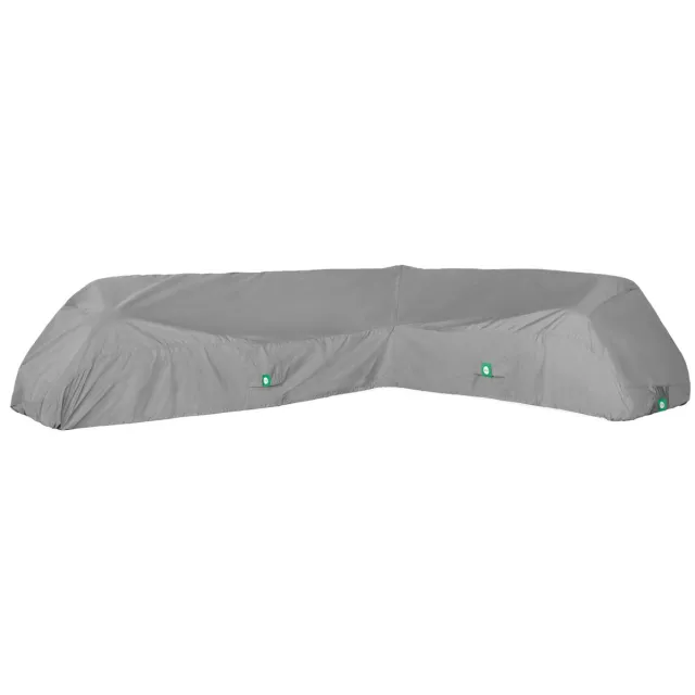 Suns Tuinmeubelhoes C3 hoek loungeset rechts 344x268x90cm Grijs