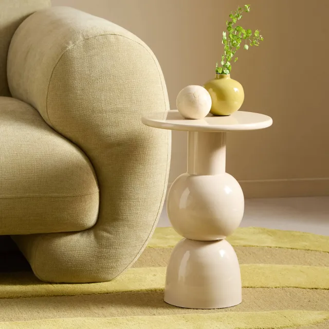 NOUS Living Kate bijzettafel beige, foto 2