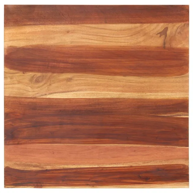 vidaXL Tafelblad 25-27 mm 70x70 cm massief acaciahout Bruin