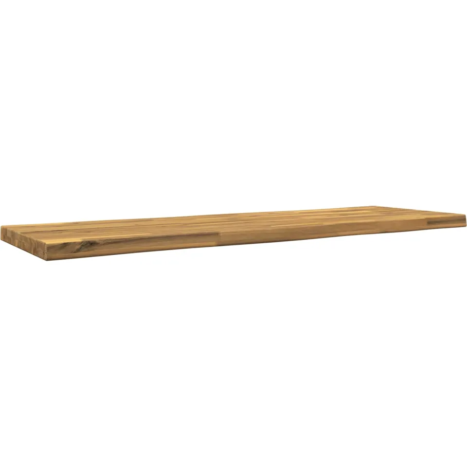 vidaXL Rechthoekig Tafelblad 110 x 40 x 3,2 cm Rechthoekig bruin, foto 2