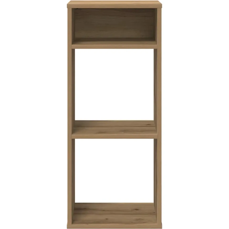 vidaXL Boekenkast 34x31x80 cm bewerkt hout artisanaal eikenkleur, foto 3