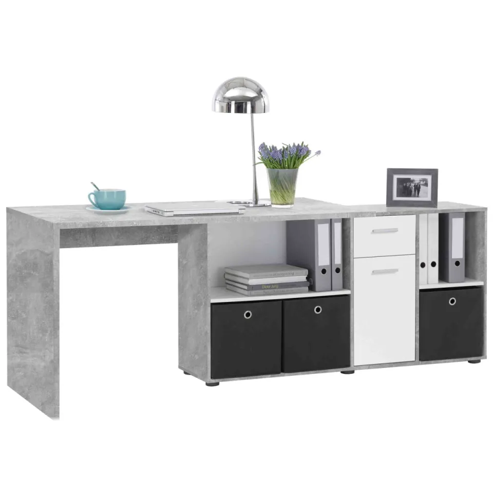 Bureau Apollo Beton grijs, foto 4