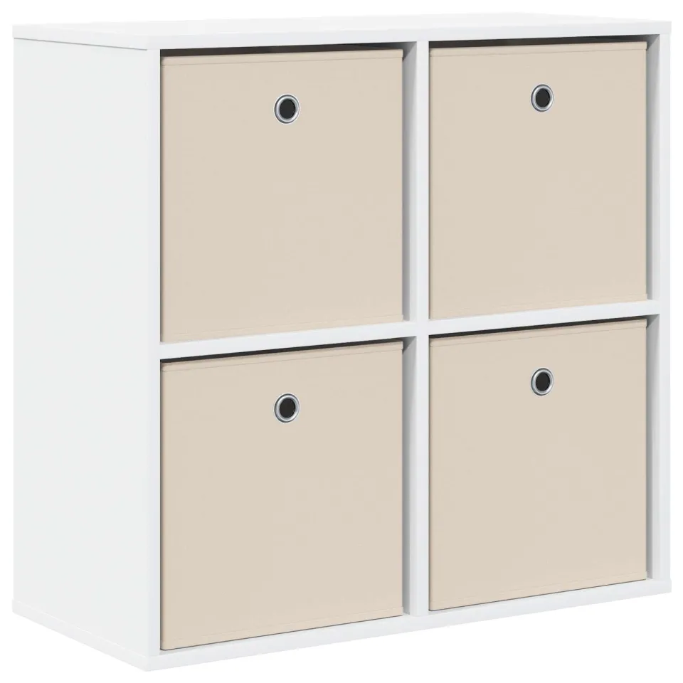 vidaXL Dressoir Wit 68,5 x 32 x 67 cm, foto 3