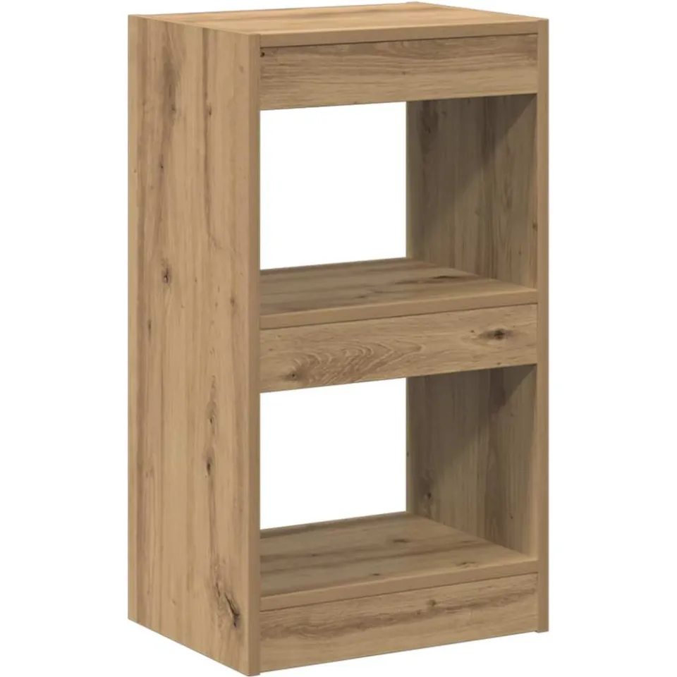 vidaXL Boekenkast/kamerscherm 40x30x72 cm artisanaal eikenkleur, foto 3
