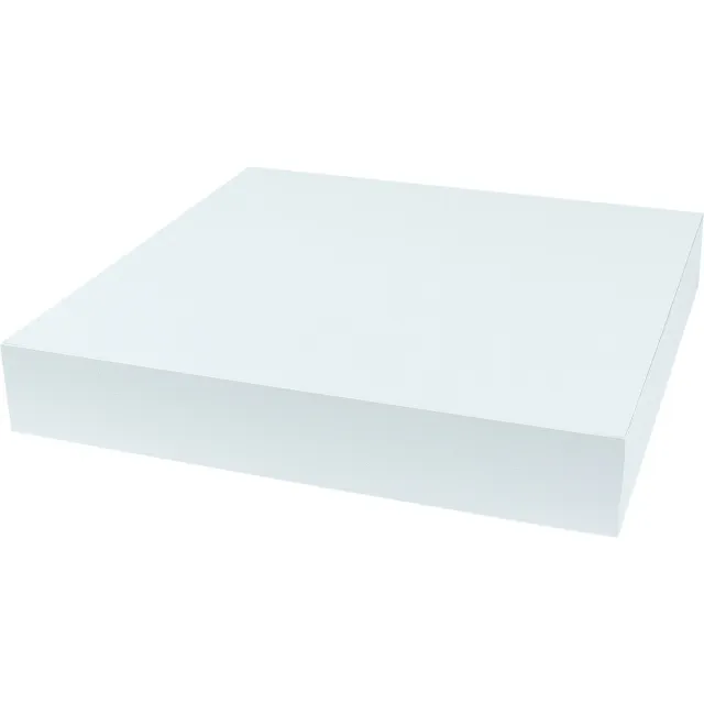 Wovar Zwevende Wandplank 24 x 24 cm Wit | Per Stuk