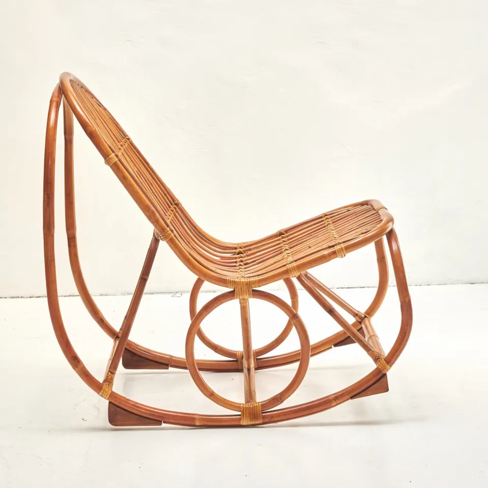 Artistiq Living Betsaida rotan schommelstoel, foto 6