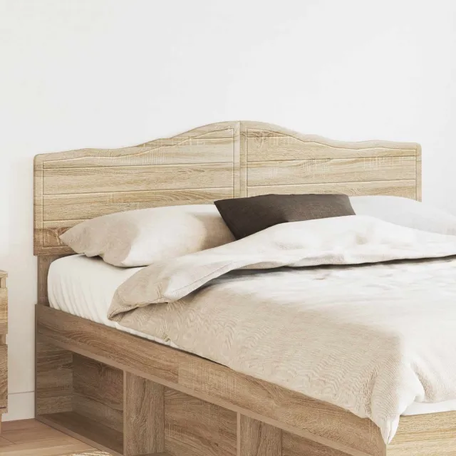 vidaXL Hoofdbord Sonoma Eiken Bewerkt hout Bruin