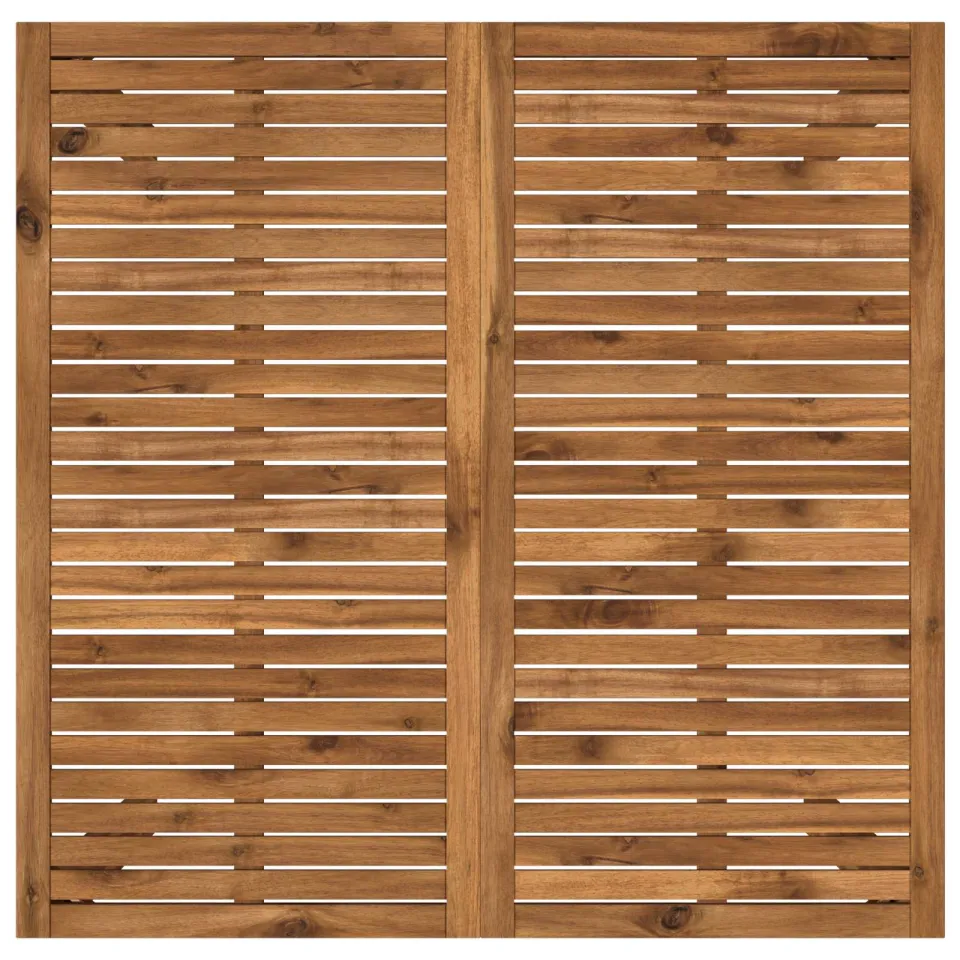 vidaXL Tuinbar Tafel LAREN Naturel 110 x 108,5 x 105 cm, foto 4