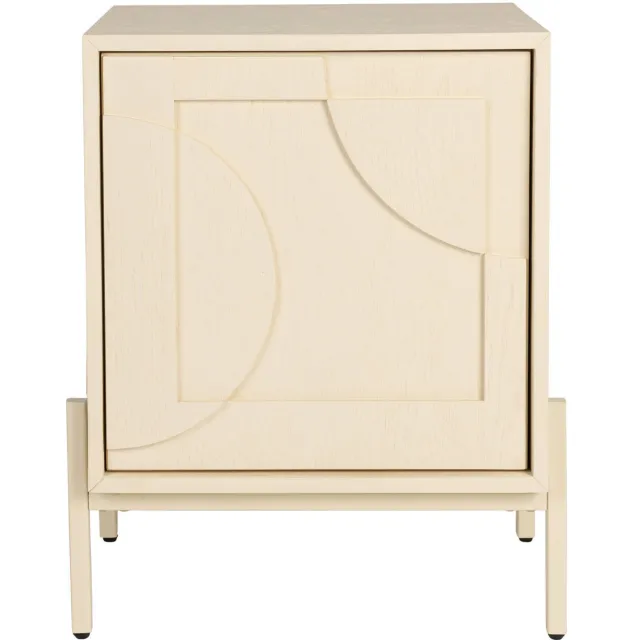 Zuiver Faces nachtkastje crème Beige