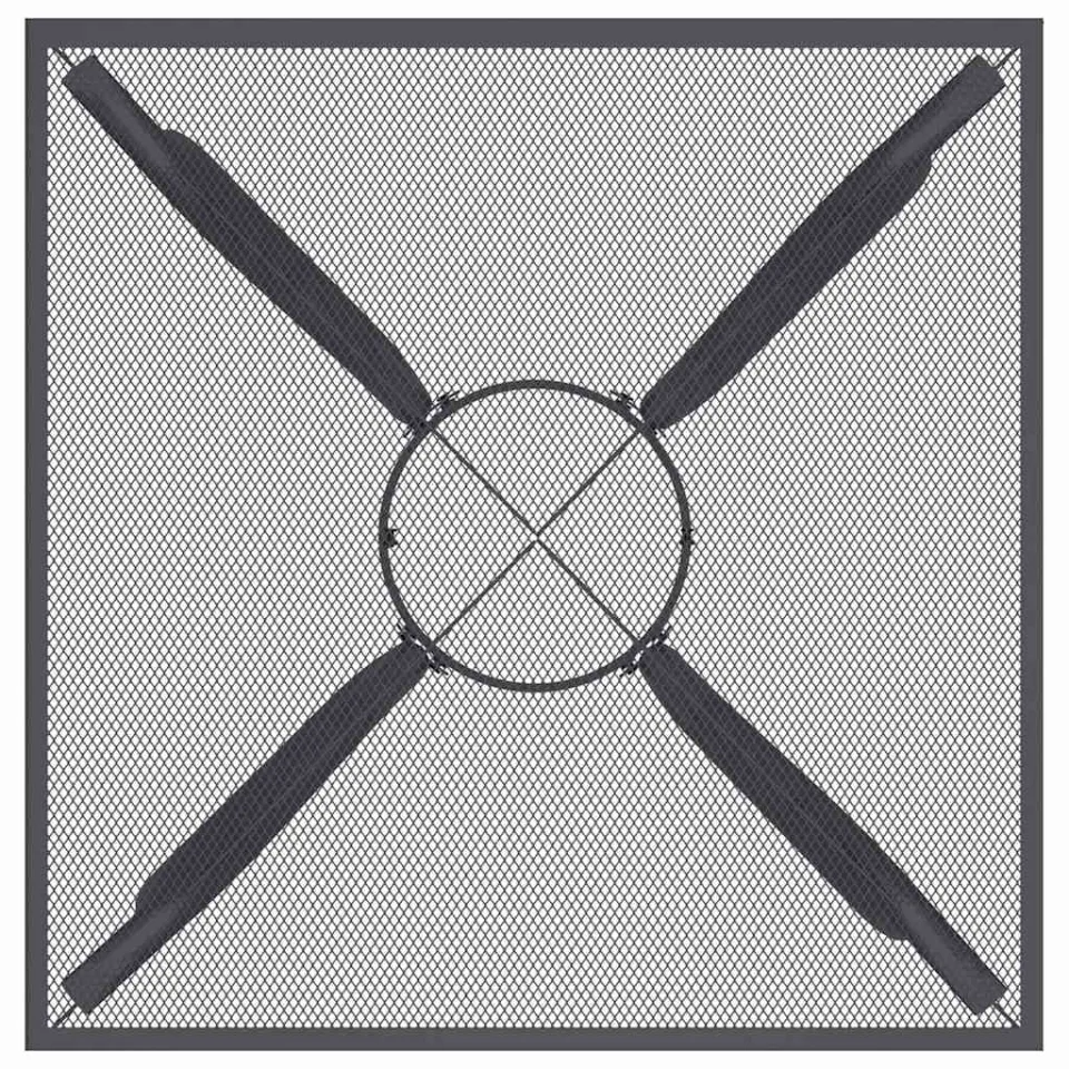 vidaXL Tuintafel 50x50x72 cm staalgaas antracietkleurig, foto 4