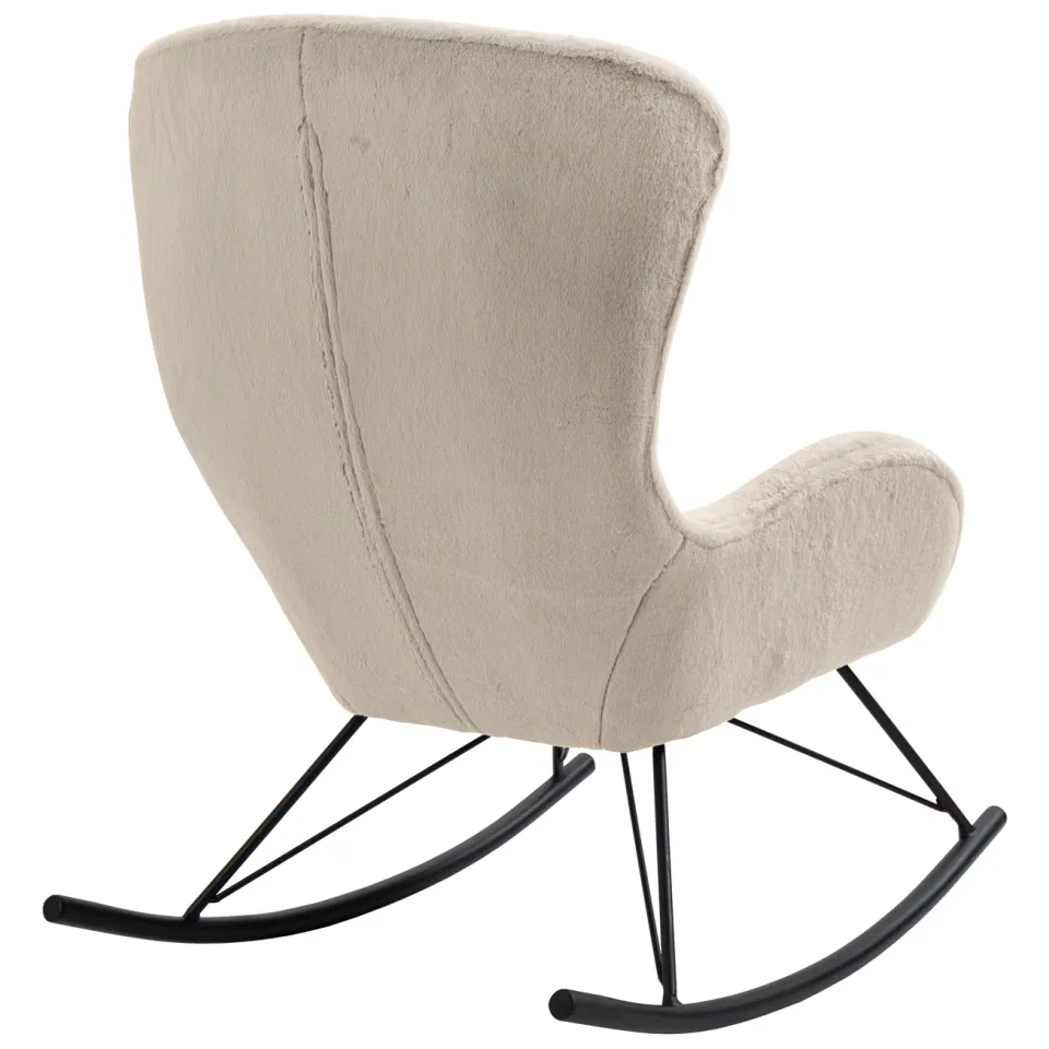 Artistiq Living Timara schommelstoel beige, foto 4