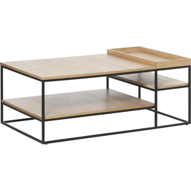 Giga Living Salontafel Rivoli Naturel 70x120 cm - Giga Living