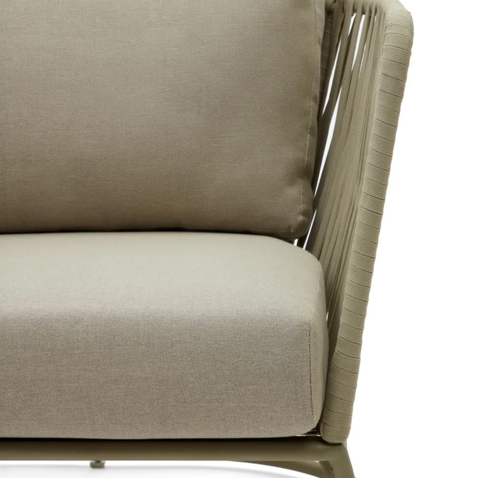 Kave Home Saconca buitenfauteuil groen, foto 8