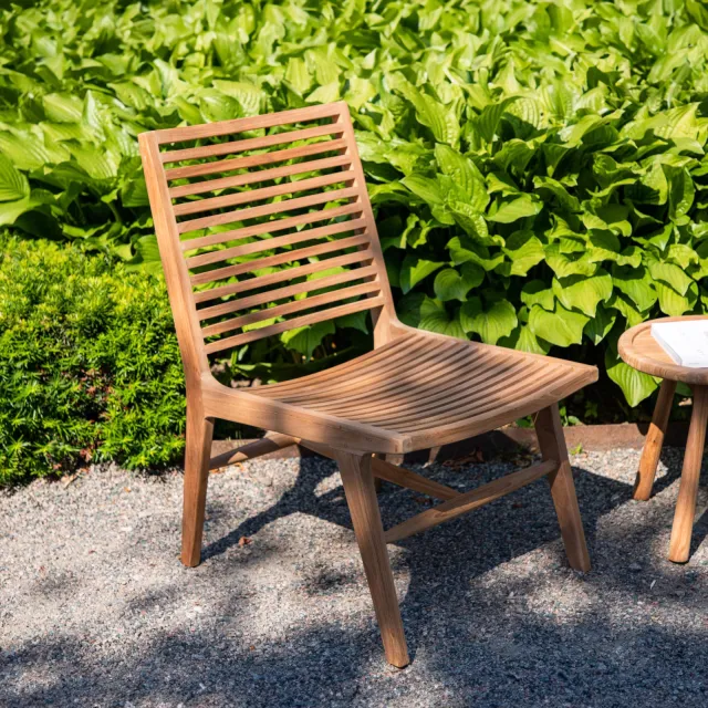 Nohr Hervey tuinstoel teakhout naturel, foto 2