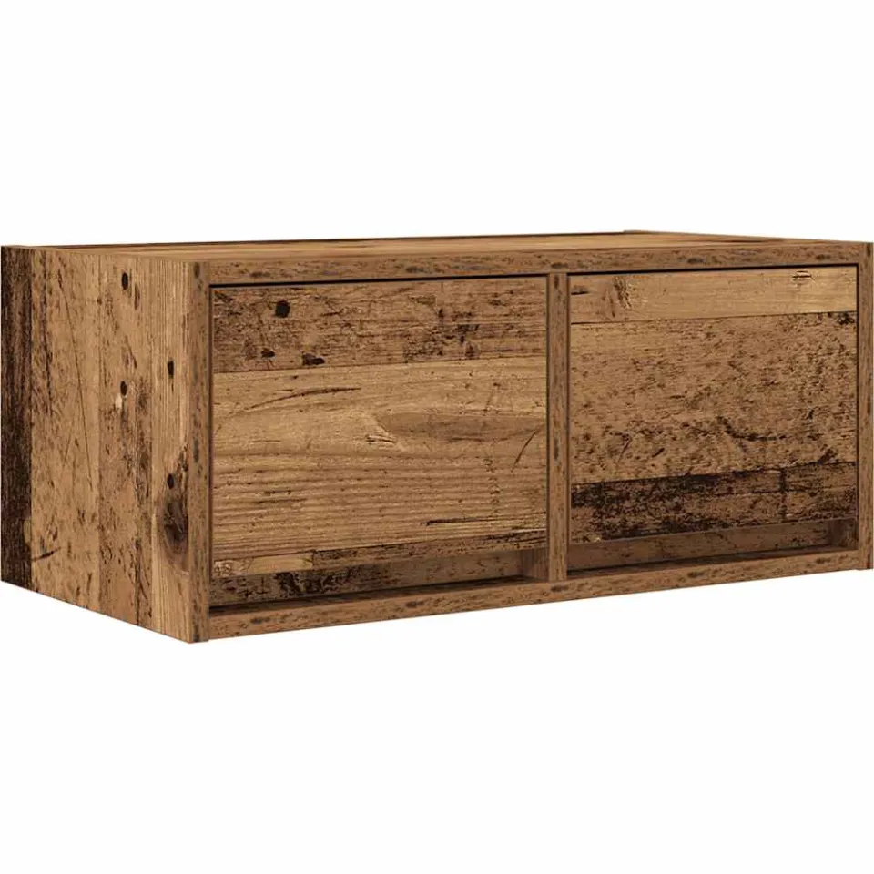 vidaXL TV-meubel 60x31x25,5 cm bewerkt hout oud houtkleurig bruin, foto 3