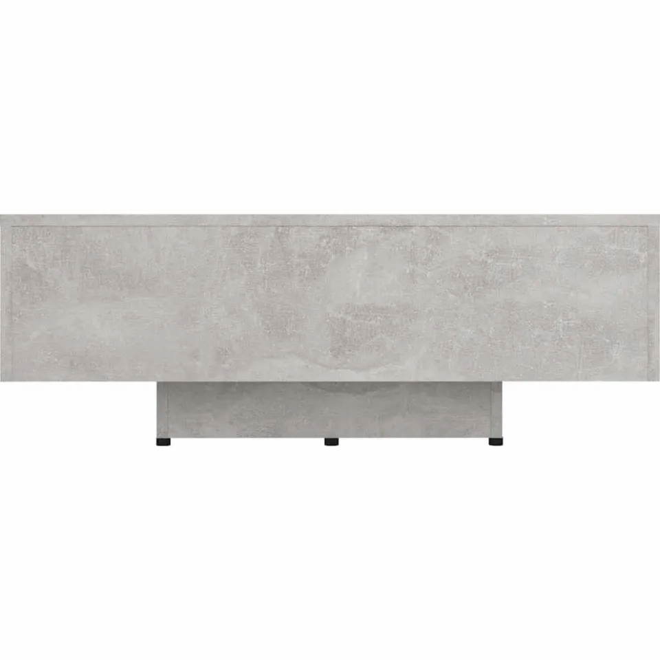 vidaXL Salontafel 85x55x31 cm bewerkt hout betongrijs
