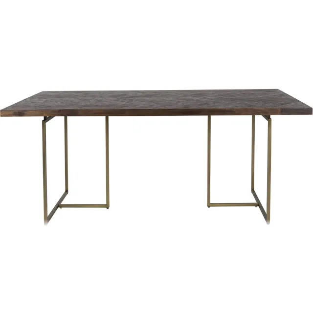 Dutchbone eetkamertafel (220x90 cm) Class Bruin