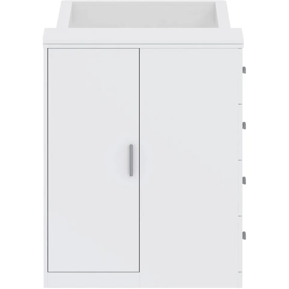 Cabino ledikant en commode in 1 Memphis wit, foto 2