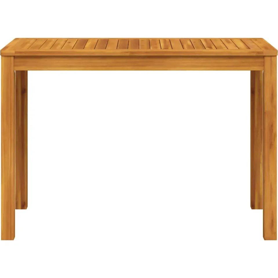 vidaXL Tuintafel 110x55x75 cm massief acaciahout Bruin