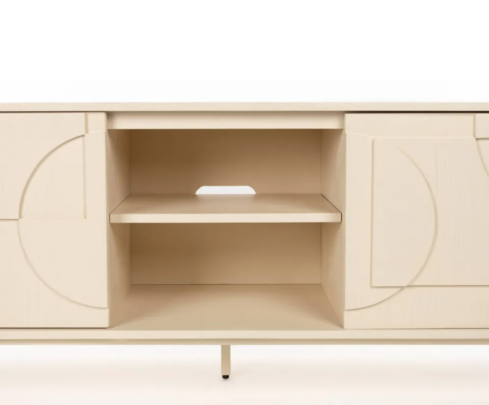 Zuiver Faces tv-meubel beige, foto 6