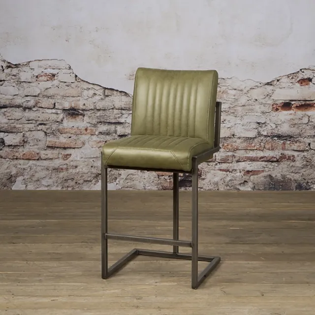sidd Ferro barstool - Savannah green Groen