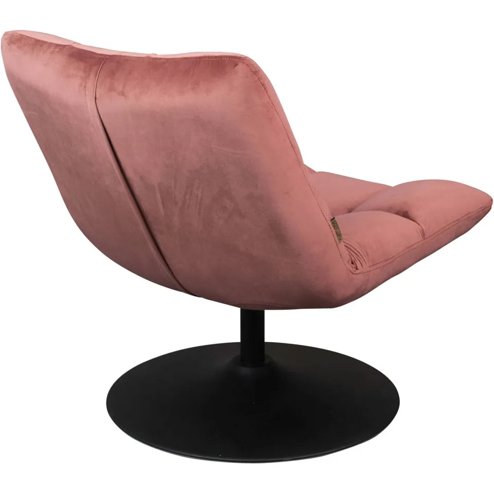 Dutchbone fauteuil Bar Lounge oudroze, foto 2
