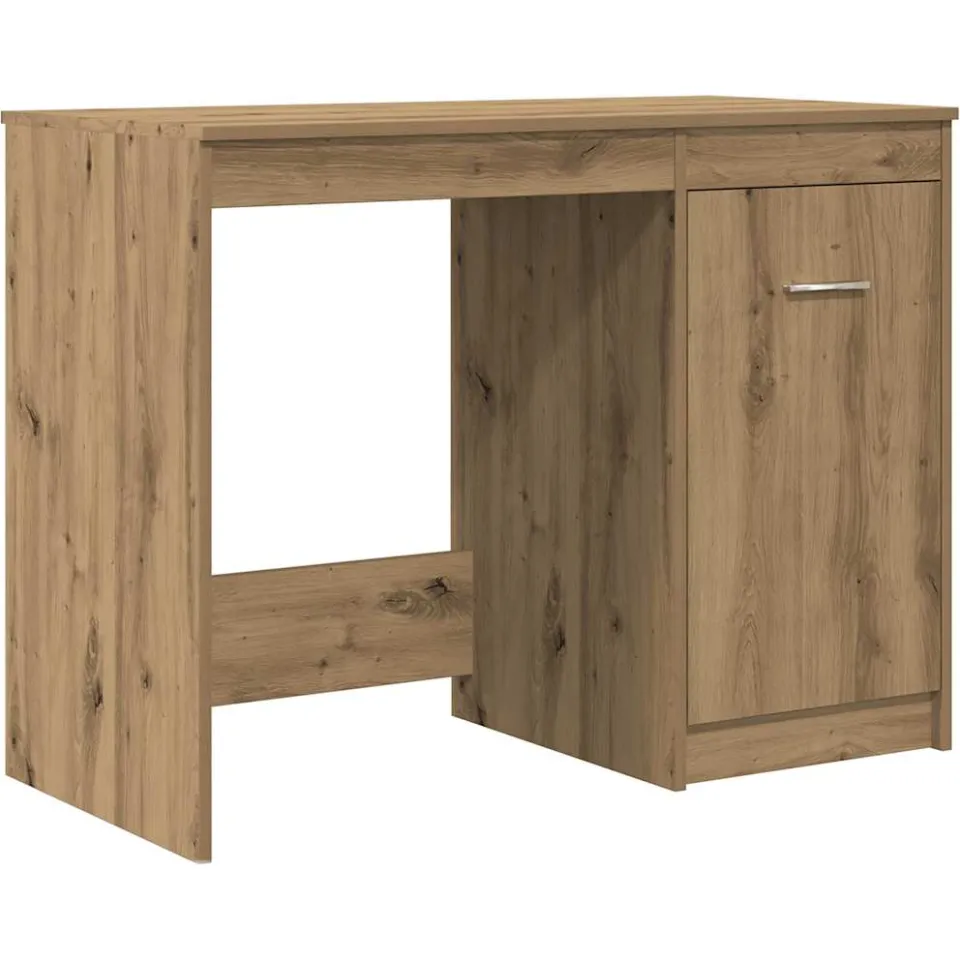 vidaXL Bureau met kast Artisan Oak Engineered Wood, foto 4