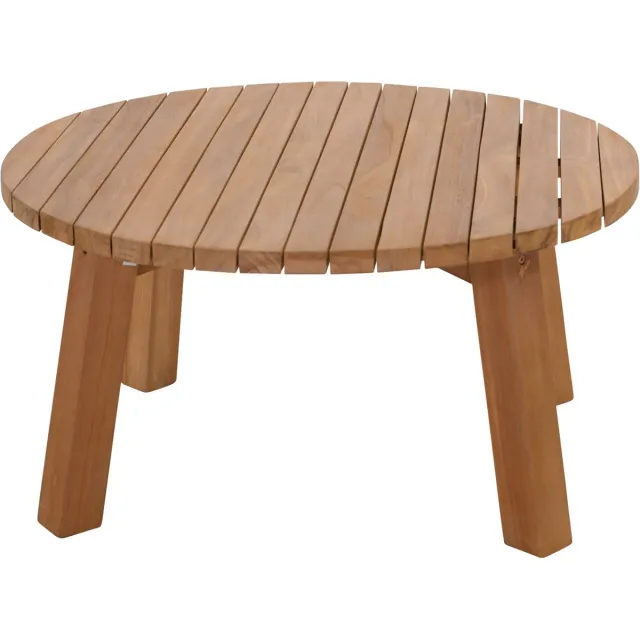 Lesliliving Outdoor Living - Loungetafel teak ø80x40cm