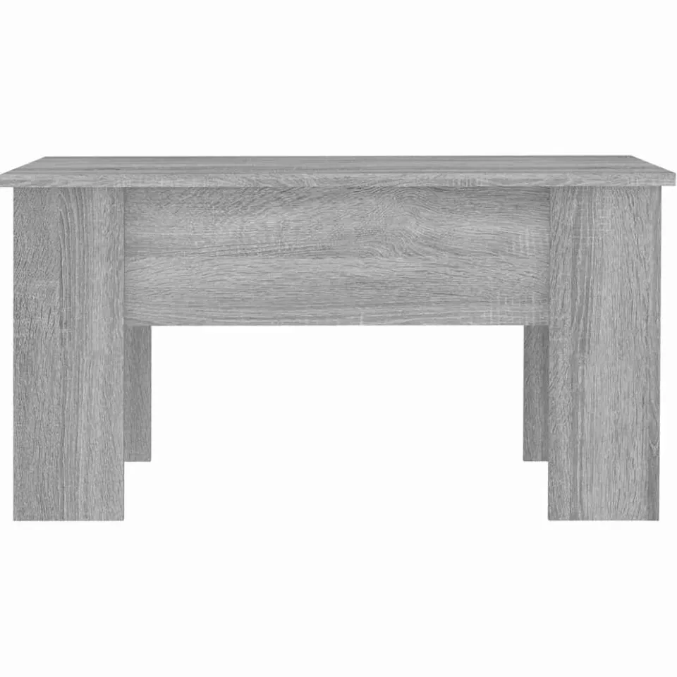 vidaXL Salontafel 79x49x41 cm bewerkt hout grijs sonoma eikenkleurig, foto 4