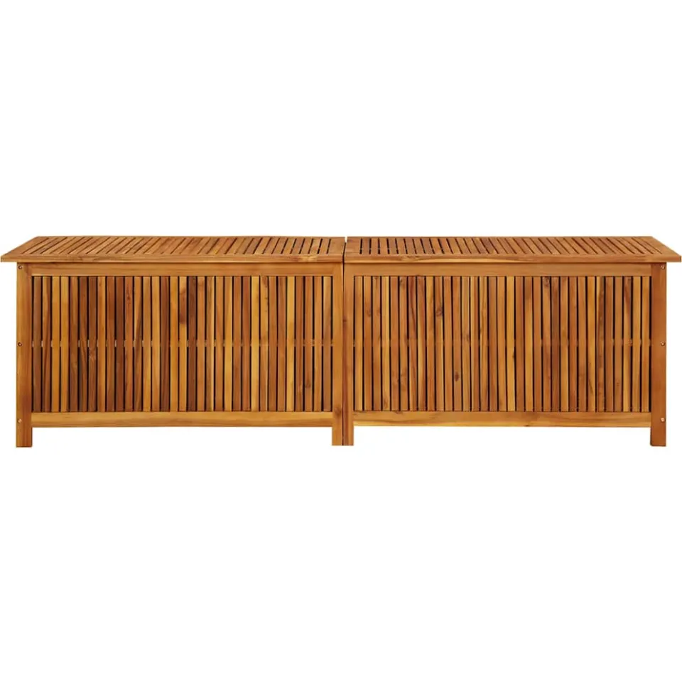 vidaXL Tuinbox 200x50x58 cm massief acaciahout bruin, foto 4