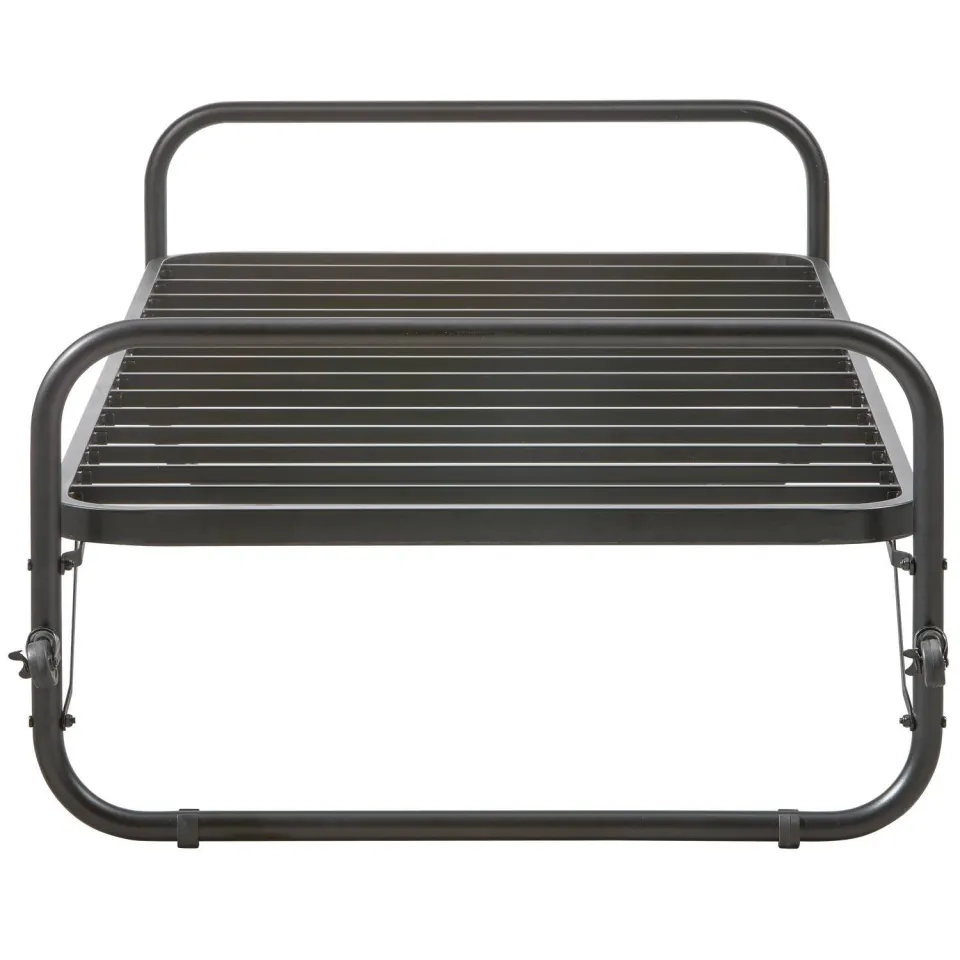 WOOOD Lucy onderschuifbed zwart black
