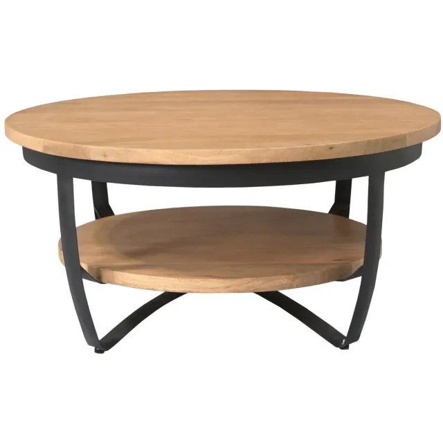 Starfurn Salontafel Paras - Bruin - 90x90x40 cm