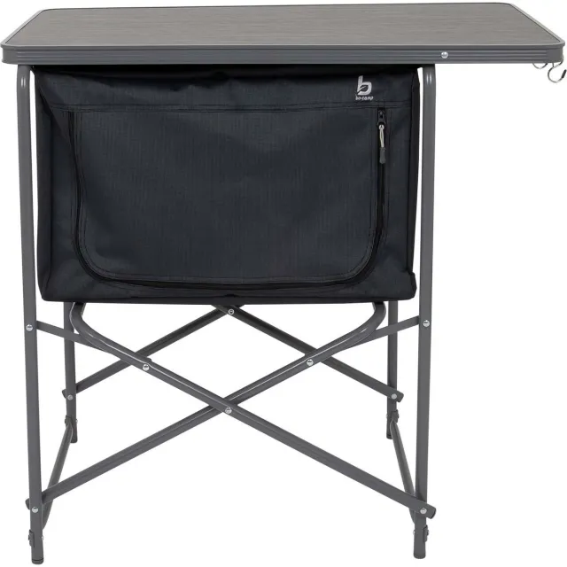 Bo-Camp Opbergkast /bijzettafel - Logan - 80x45 cm Antraciet