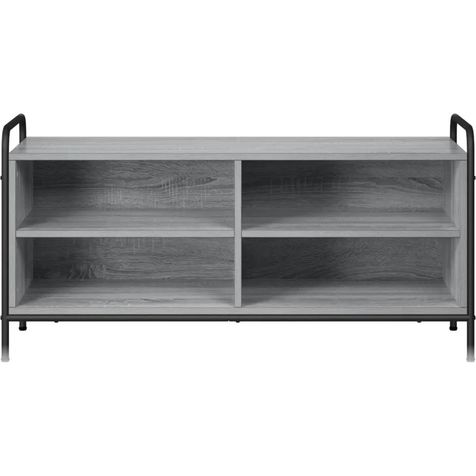 vidaXL Tv-meubel 140 x 39,5 x 50 cm Grijs Sonoma Bewerkt hout