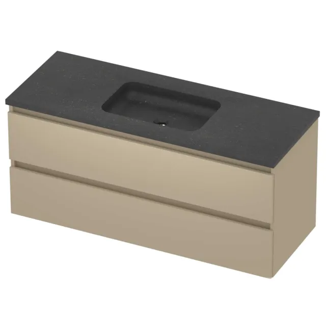 Basic-Line Rocky 46 Badmeubelset Hardsteen 120x46x54 cm R46BSEMB1200 Mat Beige Blue Stone Grijs