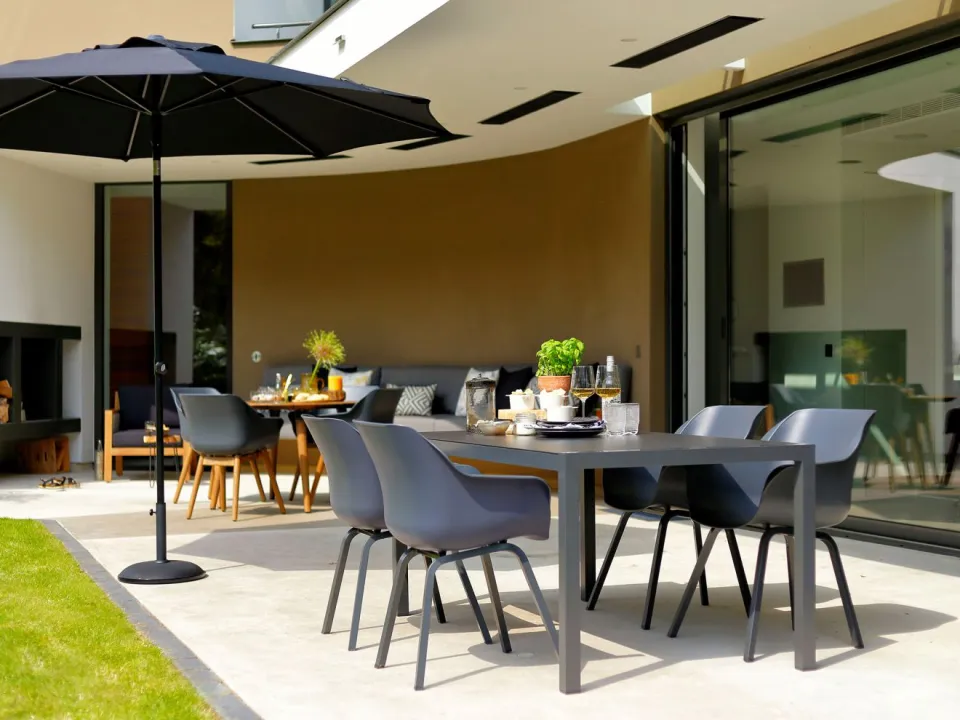 Hartman tuinmeubelen Hartman Sophie Element dining tuinstoel grijs, foto 4