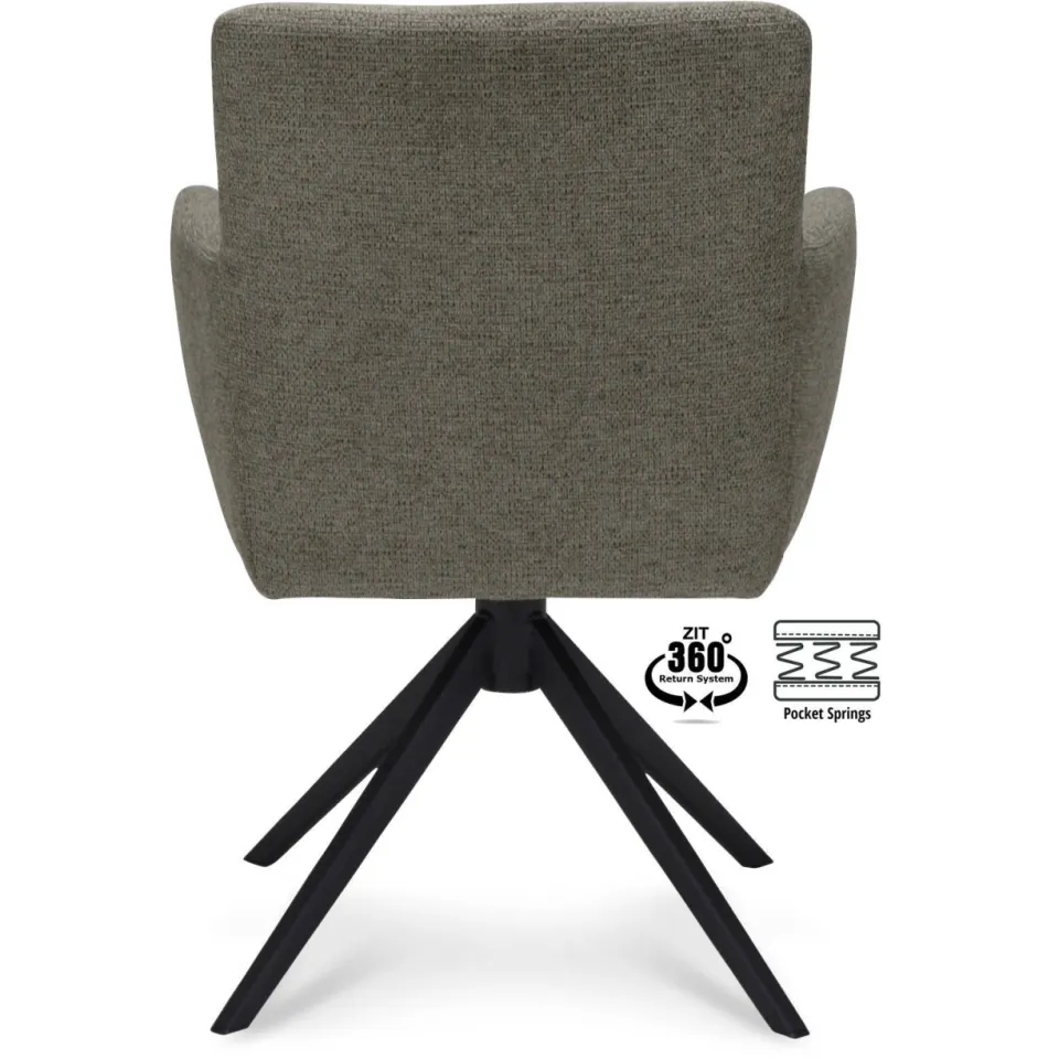 Wehkamp Home Meau armstoel hunter, foto 5