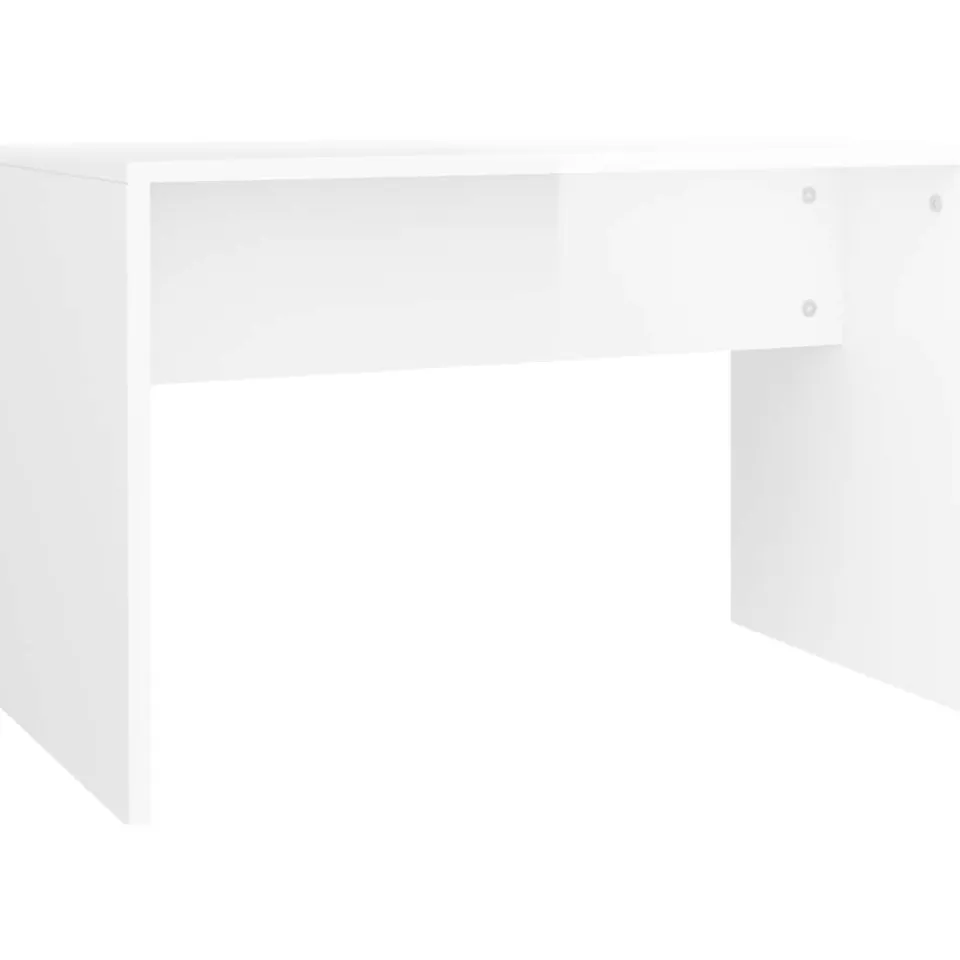 vidaXL Kaptafelkruk 70x35x45 cm bewerkt hout hoogglans wit, foto 3