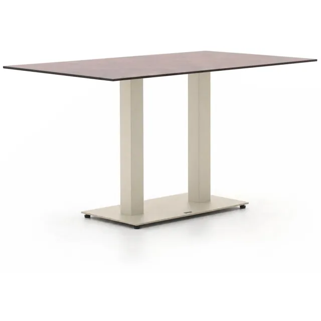 Forza Furniture Forza Orta tuintafel 140x80x73cm taupe, foto 2