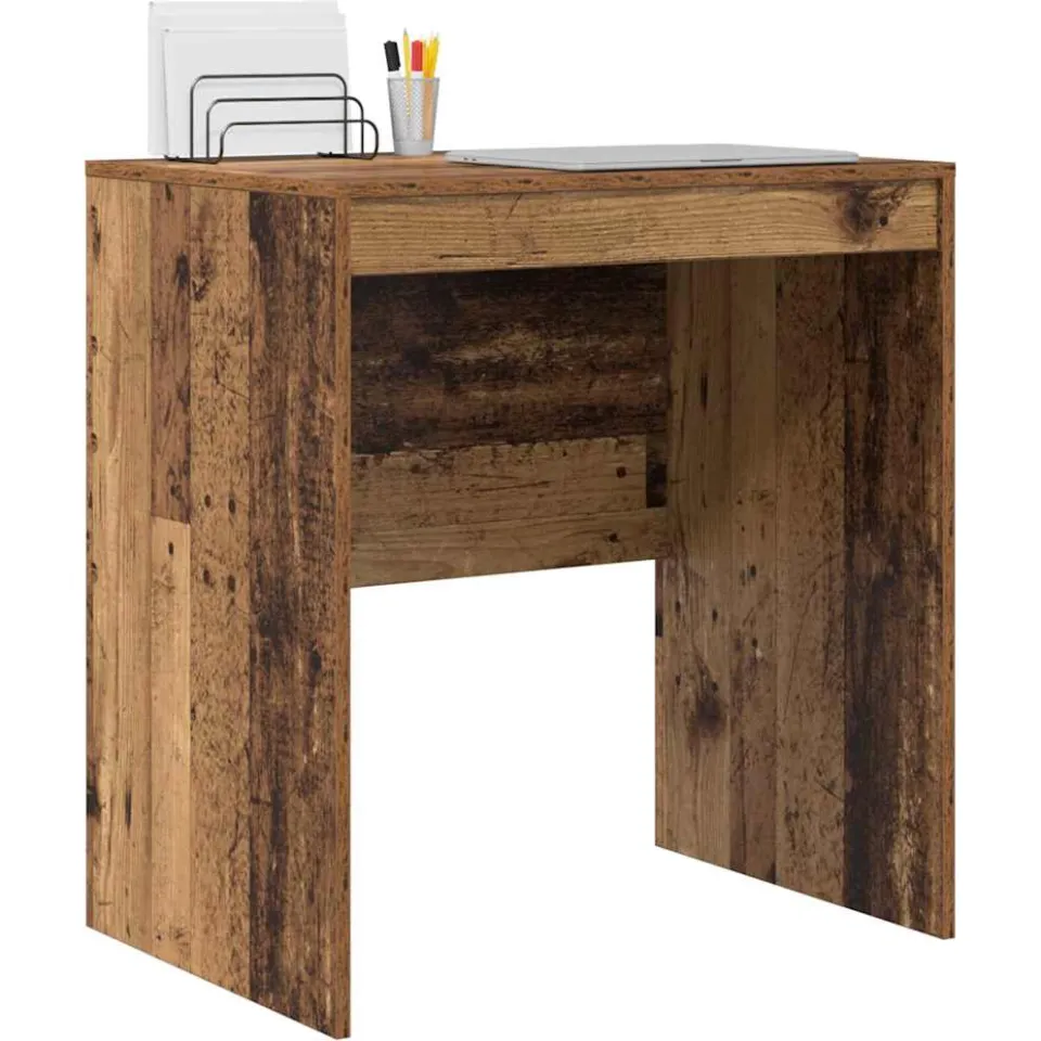 vidaXL Bureau Oudhout 70 x 50 x 76 cm Bruin