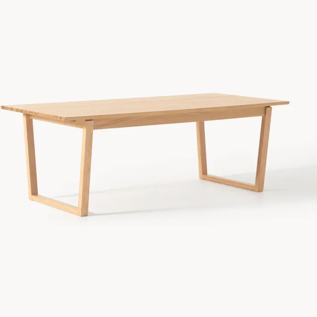 Rowico Home Uitschuifbare eettafel Colonsay, 215 - 315 x 96 cm Bruin