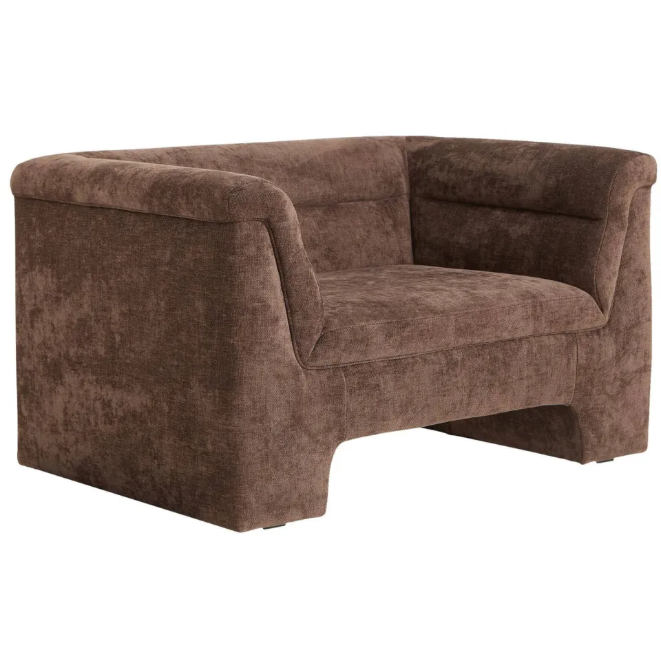 NOUS Living fauteuil Rodez Bruin