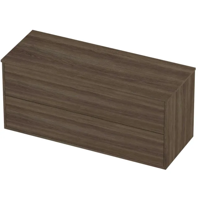 Proline Deck Badmeubelset Voor Grepen Symmetrisch Kader 2 Laden 120x46x54 cm Vital Oak Eiken